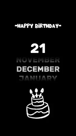 21 DECEMBER BIRTHDAY