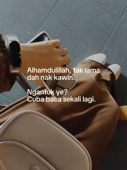 tak lama dh nk kawin