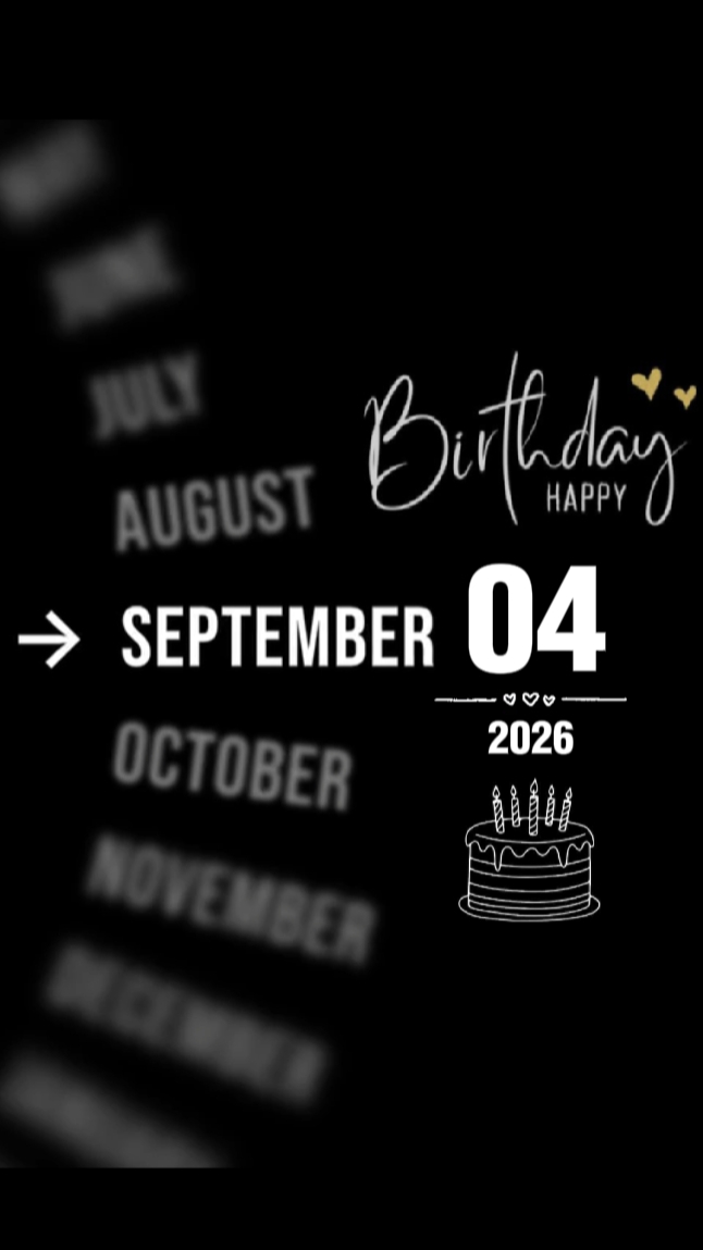 HBD SON 04 SEPTEMBER