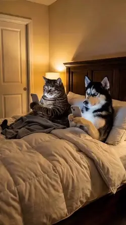 Cat and Dog funny