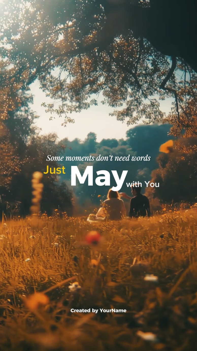 Just May with You