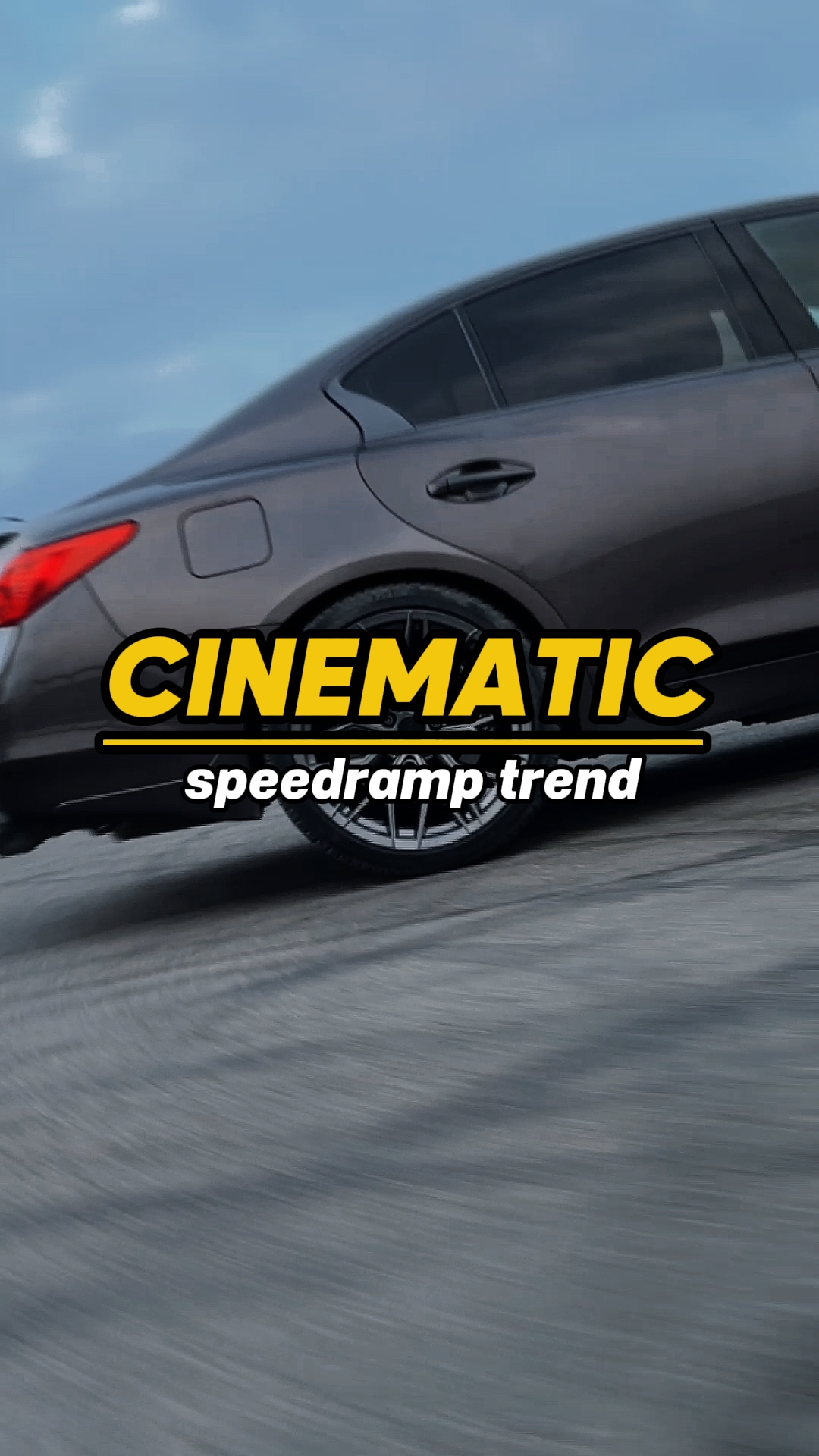 Rampa de velocidad cinematográfica