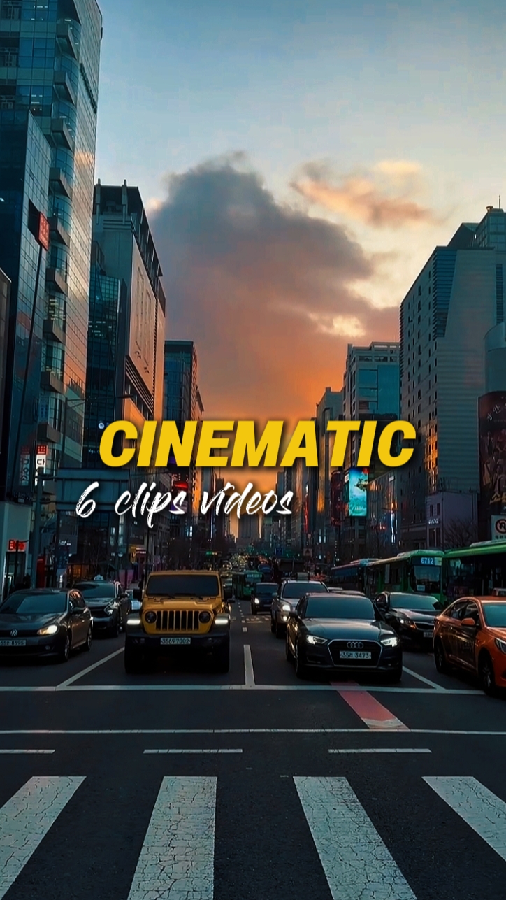6 clips vidéos