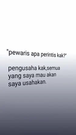 pewaris apa perintis