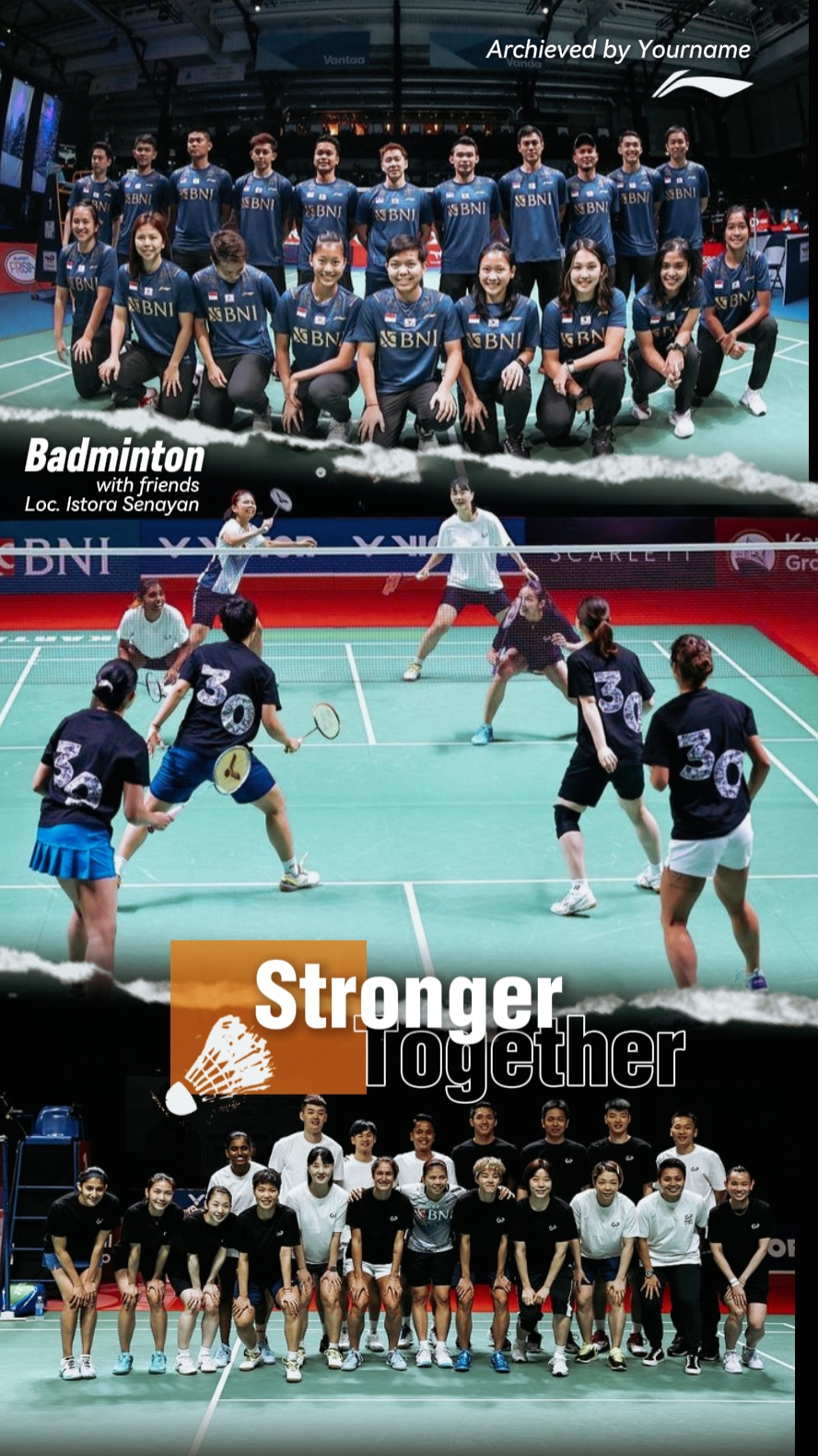 Badminton 3 photos