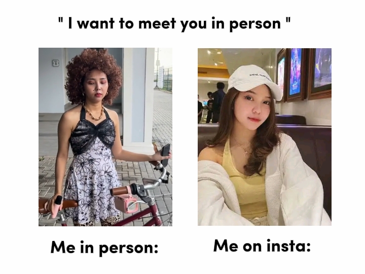 insta vs vraie vie
