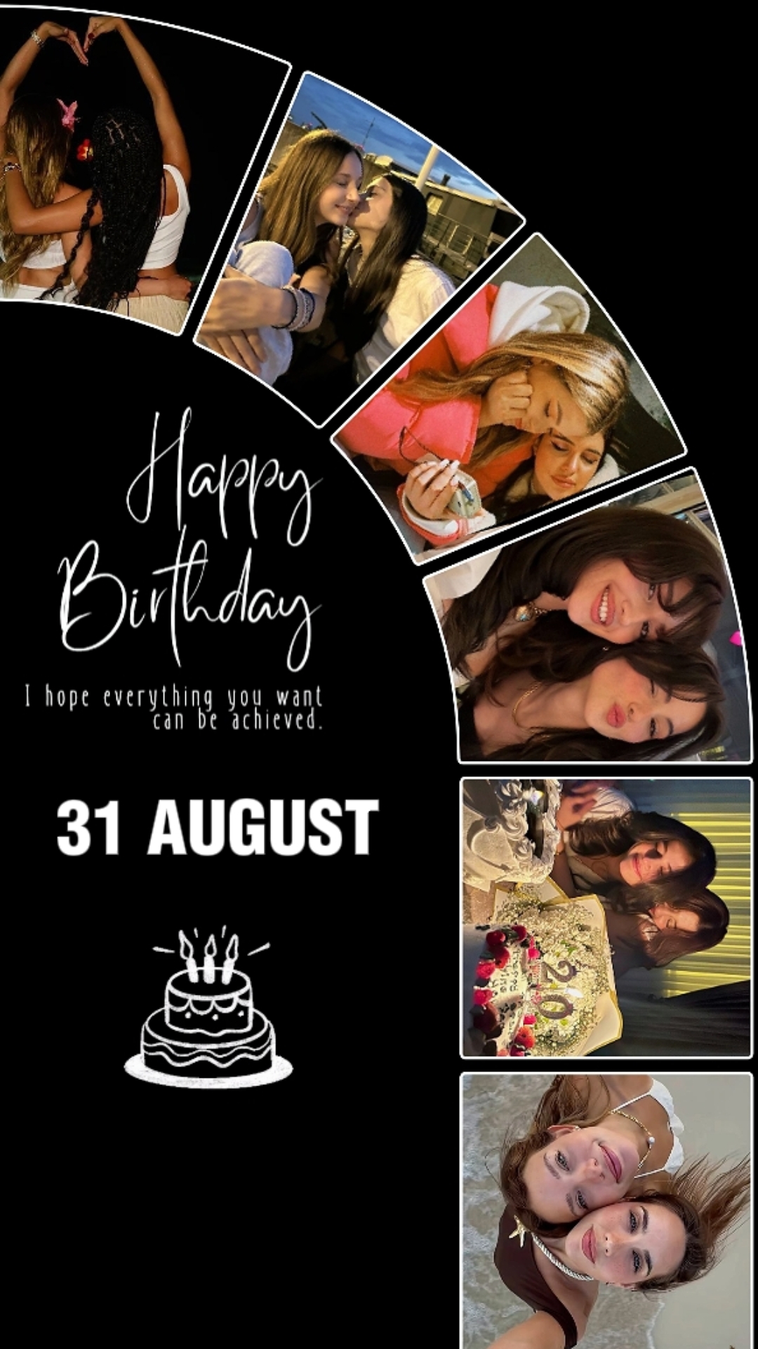 HBD SISTER 31 AUGUST
