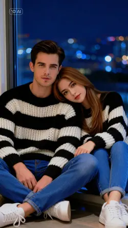ai couple potrait