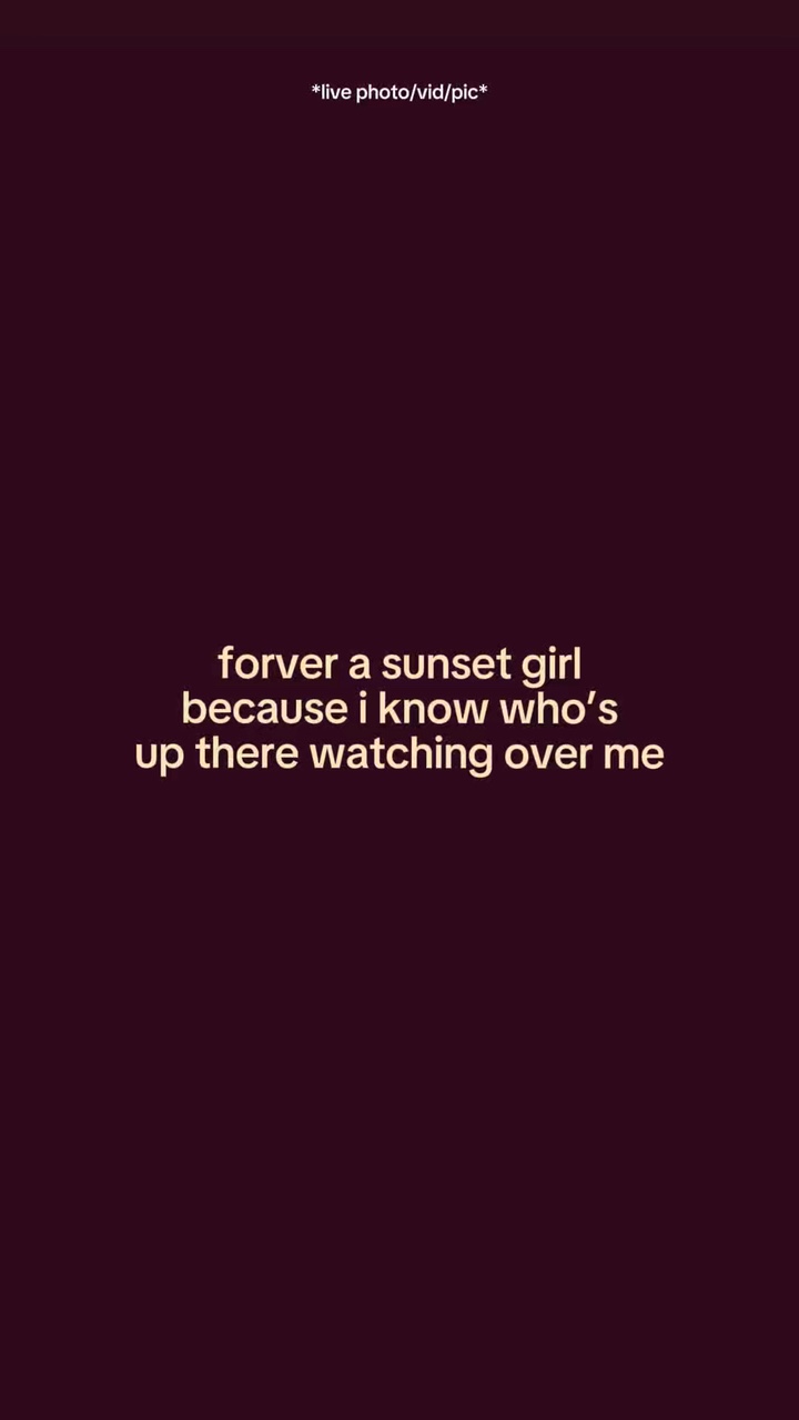 Forever isang sunset grl