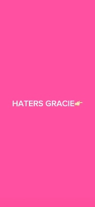 No hate pls