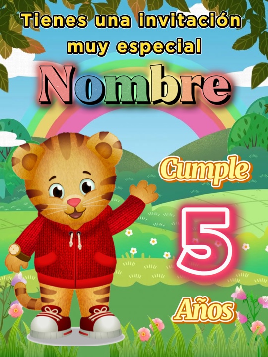 Daniel Tigre invitac
