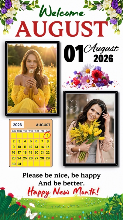 Maligayang pagdating Agosto 2026