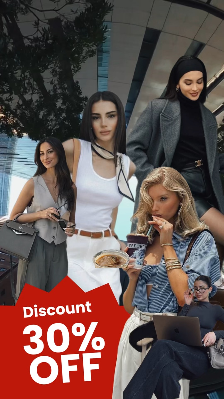 Anuncios de moda recortados