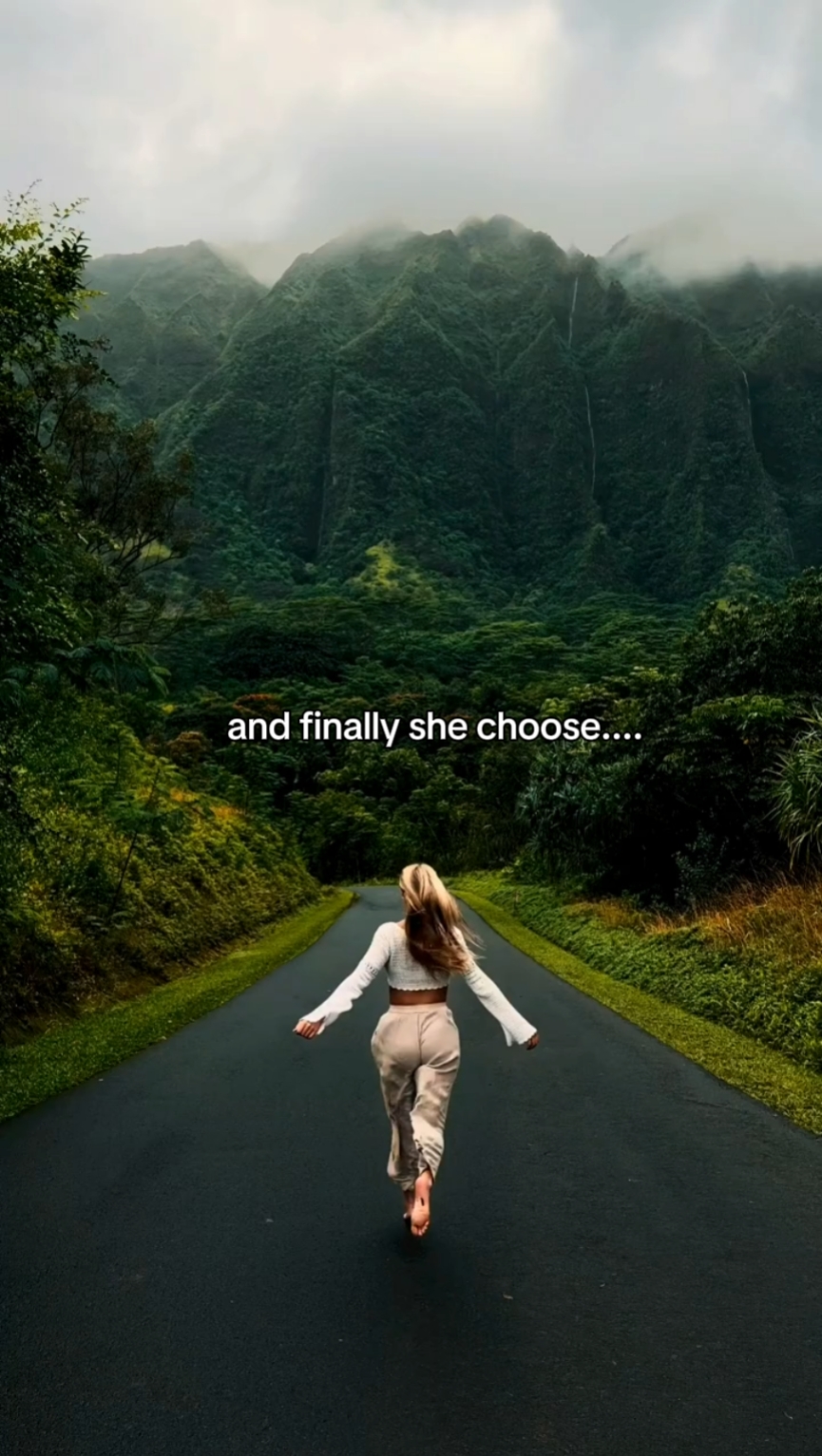 and finally she 