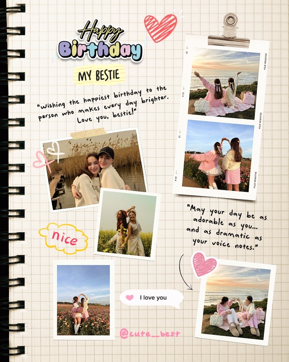 Aniversário Scrapbook