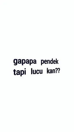 gapapa pendek