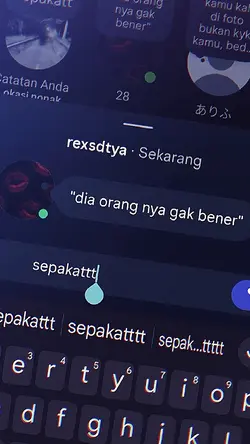 dia orang nya ga bnr
