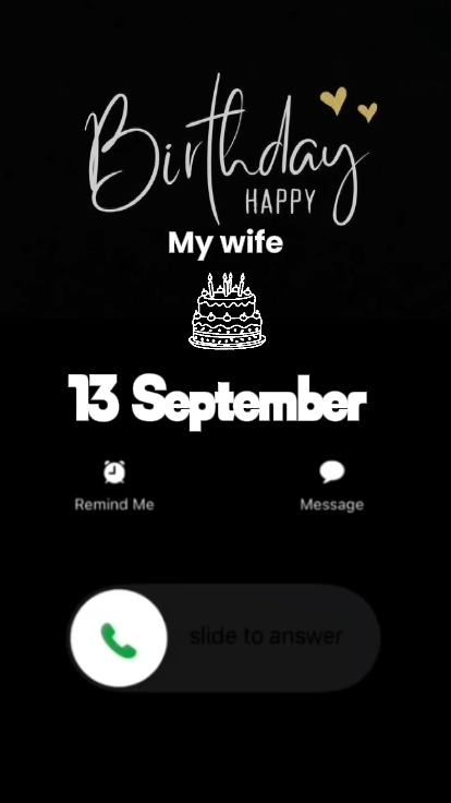 BDAY WIFE 13Septembe