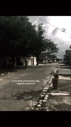 promessas são palavr