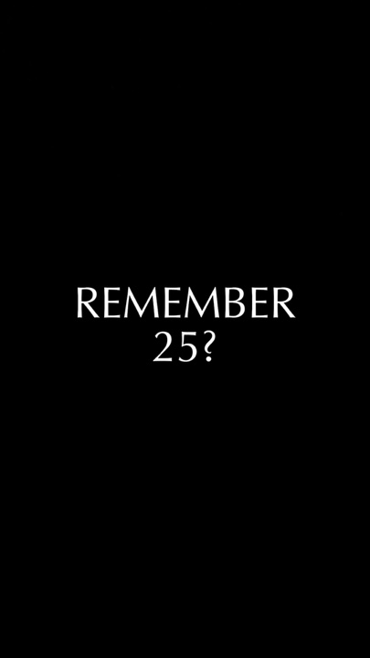 REMEMBER 2025?