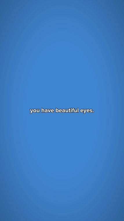 tes beaux yeux