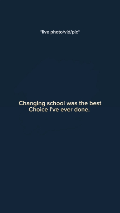 changing school