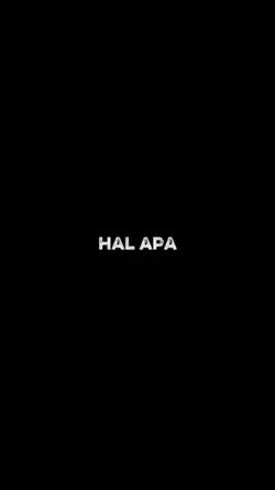 hal apa yang anda
