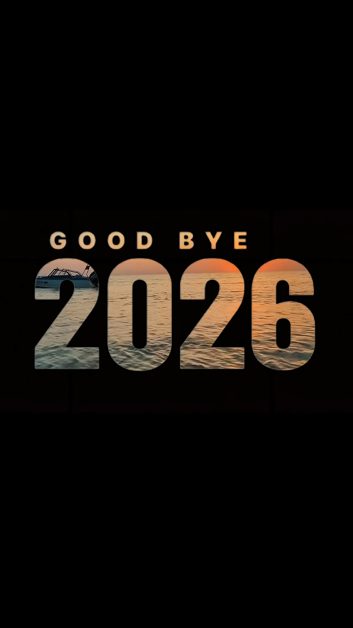 Adeus 2026 Bem-vindo