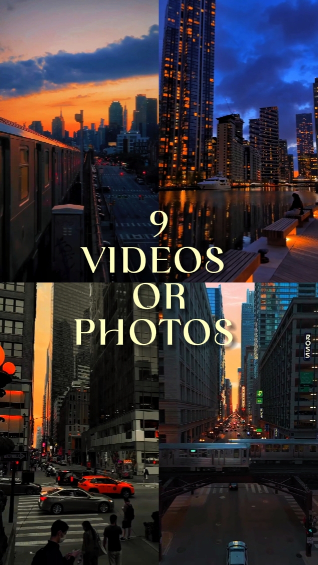9 VÍDEOS OU FOTOS 
