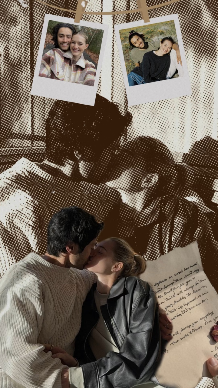 Couple love letter