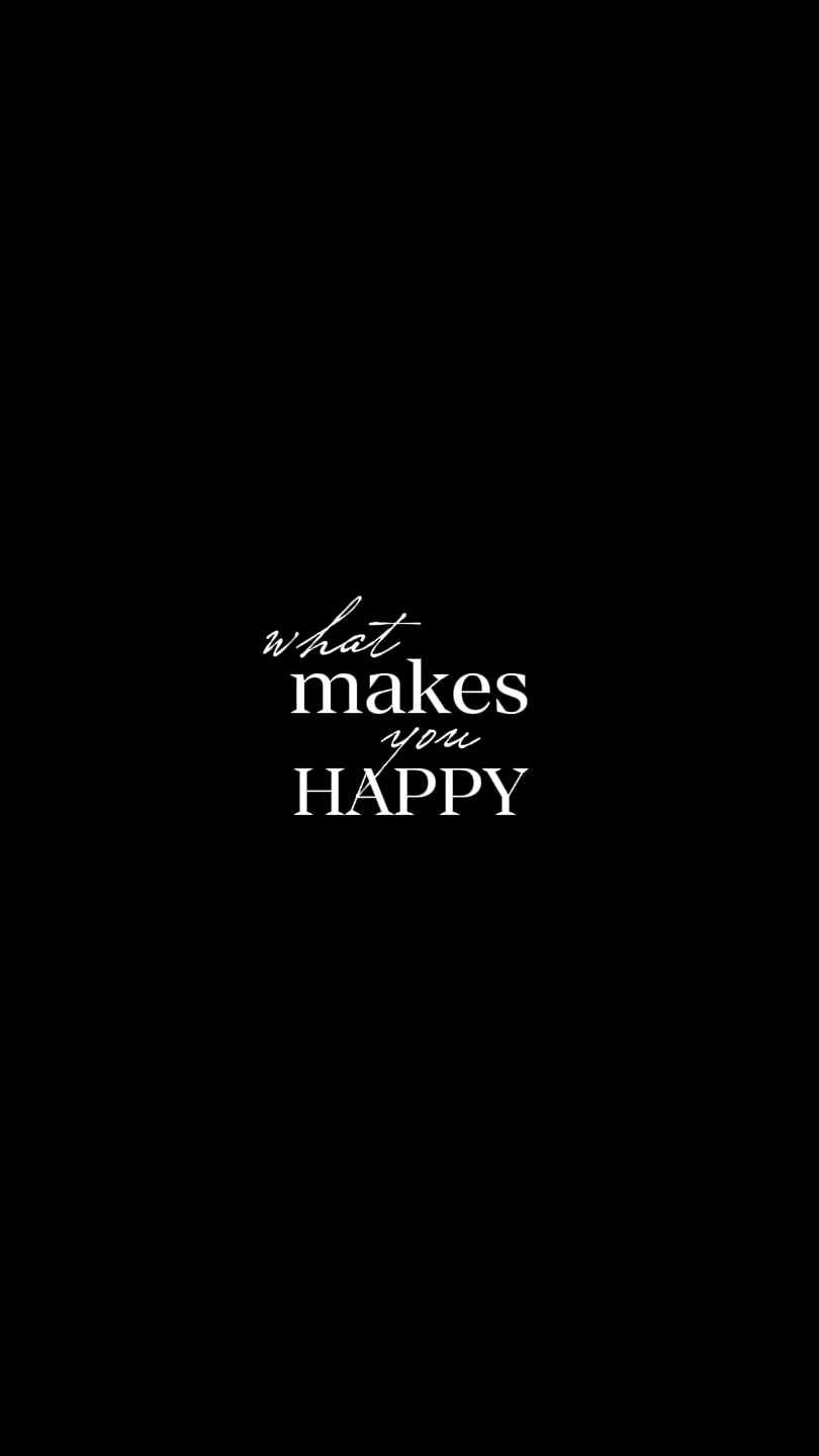 ¿Qué te hace feliz?