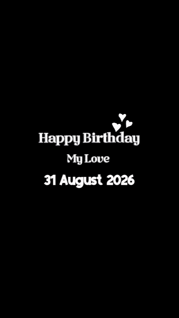 HBD 31 de agosto