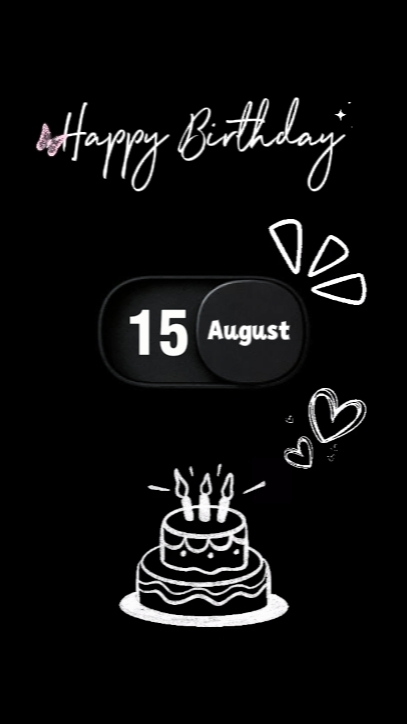 Birthday 15 August