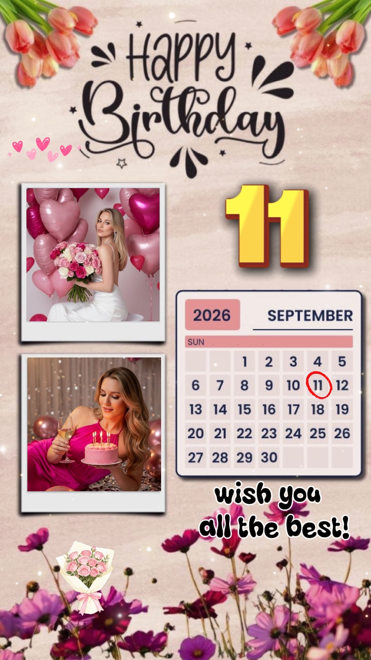 HBD 11 September2026