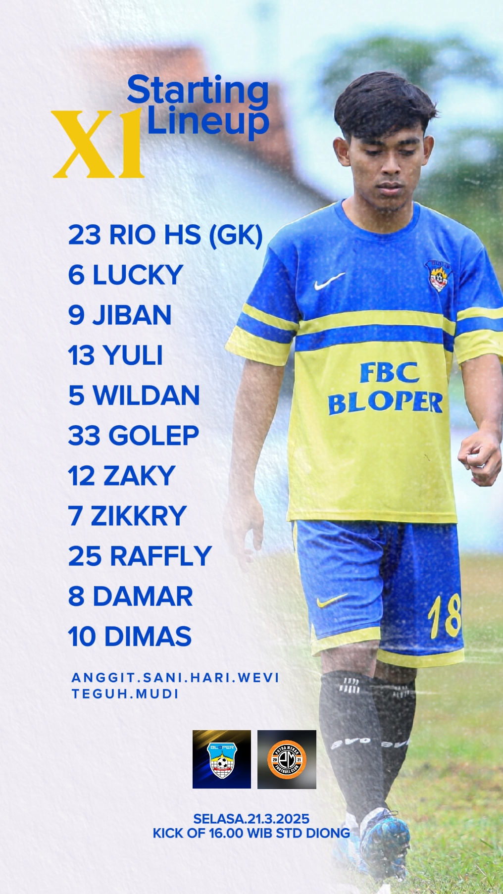 A PARTIR DE LA 11 ALINEACIÓN