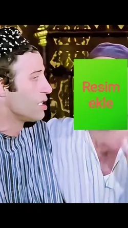 Yeşil ekran şablon