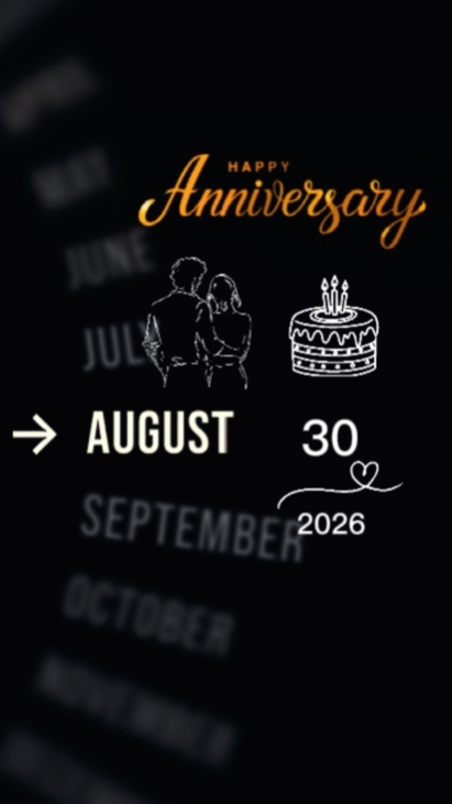 H Aniversario Cariño
