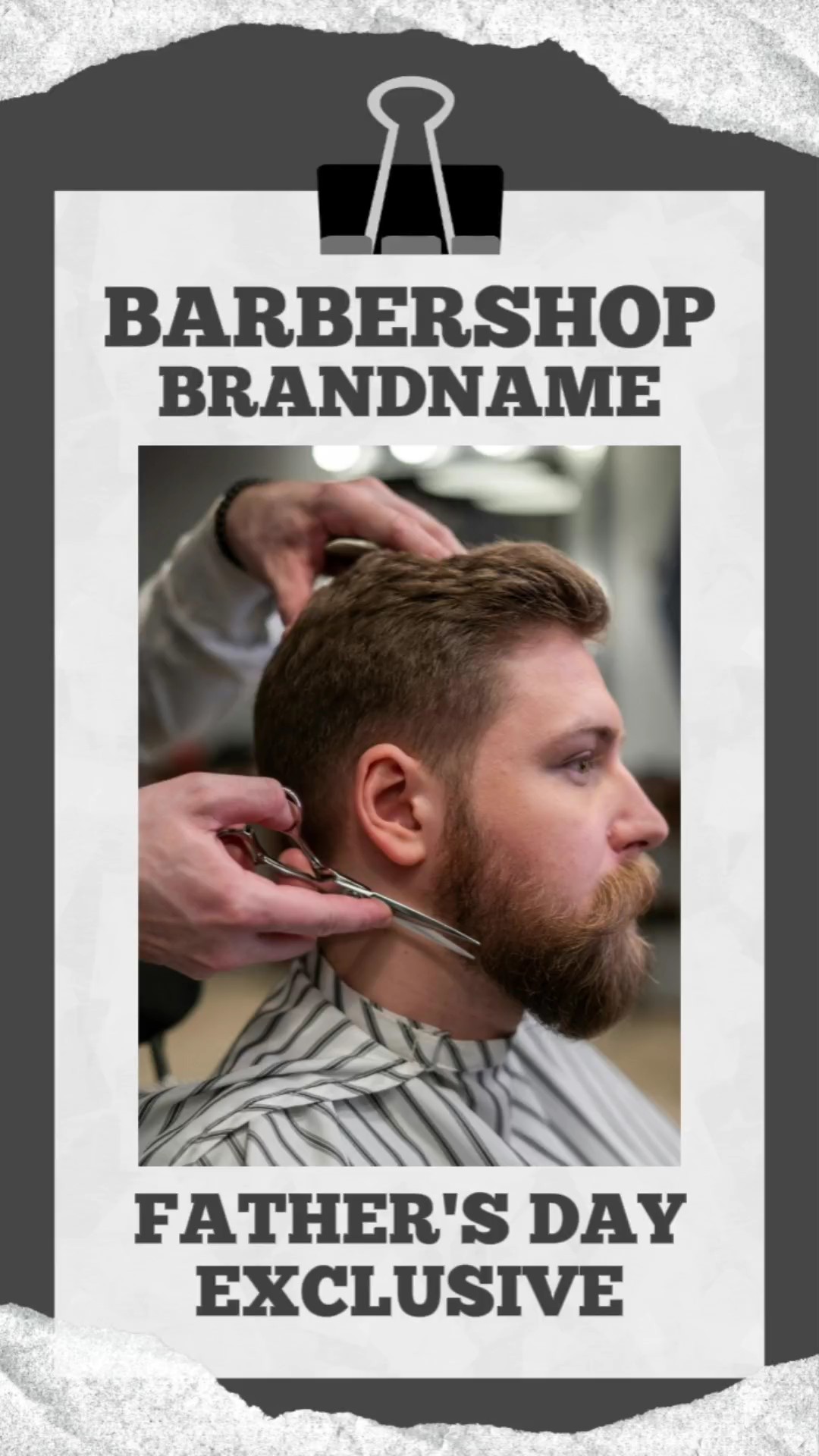 Father's Day Barbershop Promotion