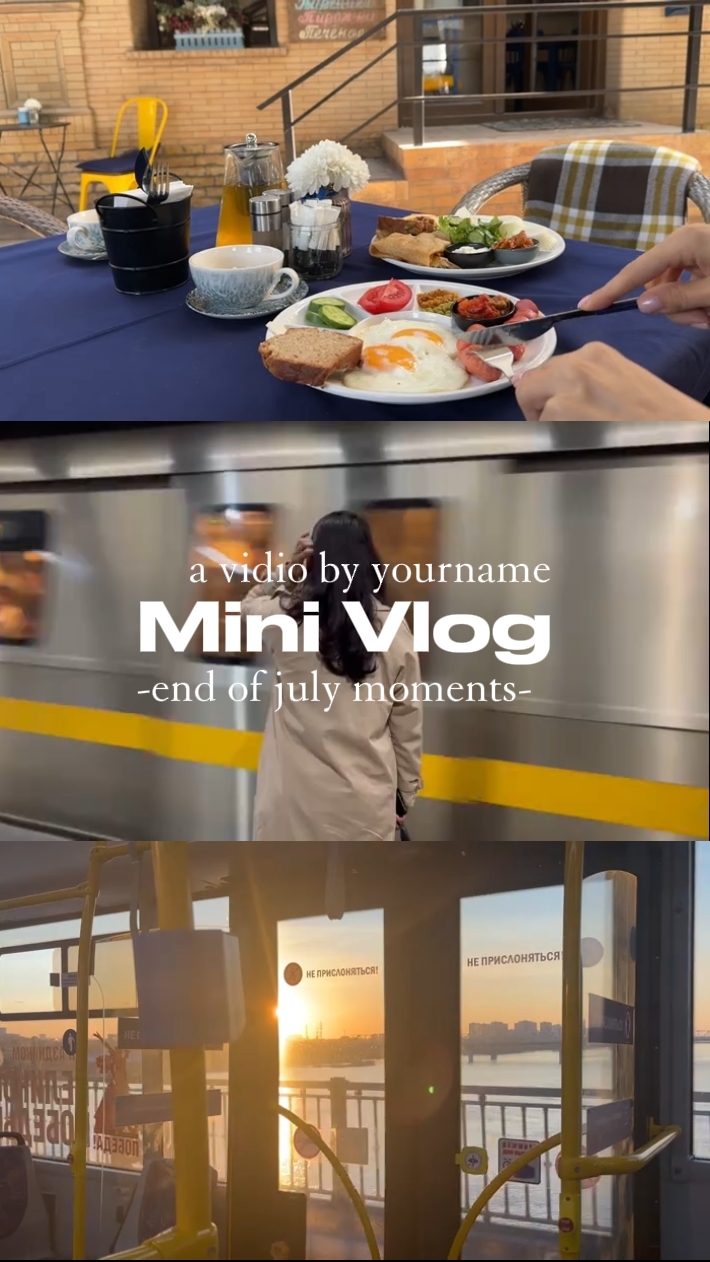 Mini Vlog julio 