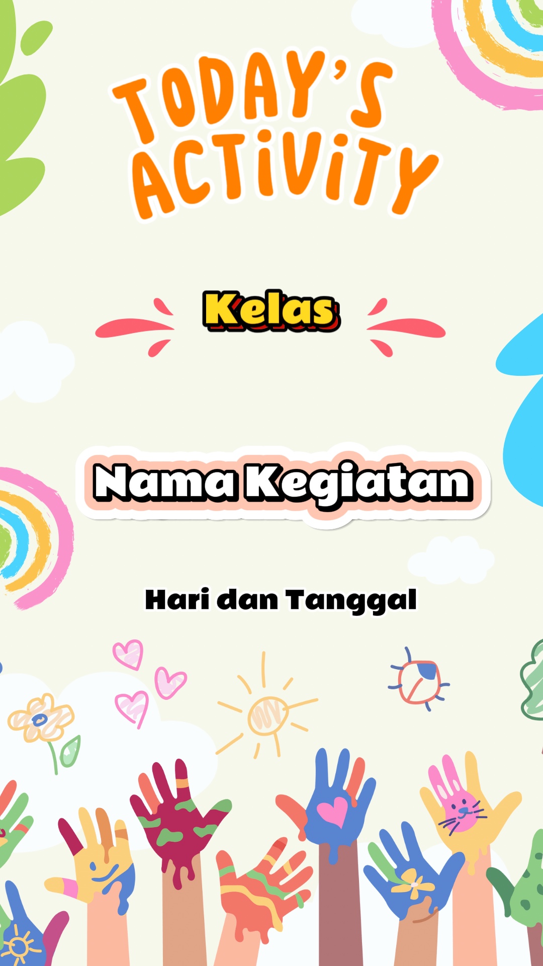 Aktivitas hari ini