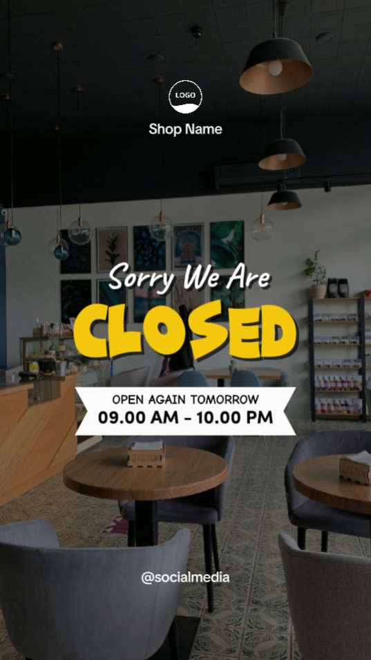 Maaf Kami Tutup 