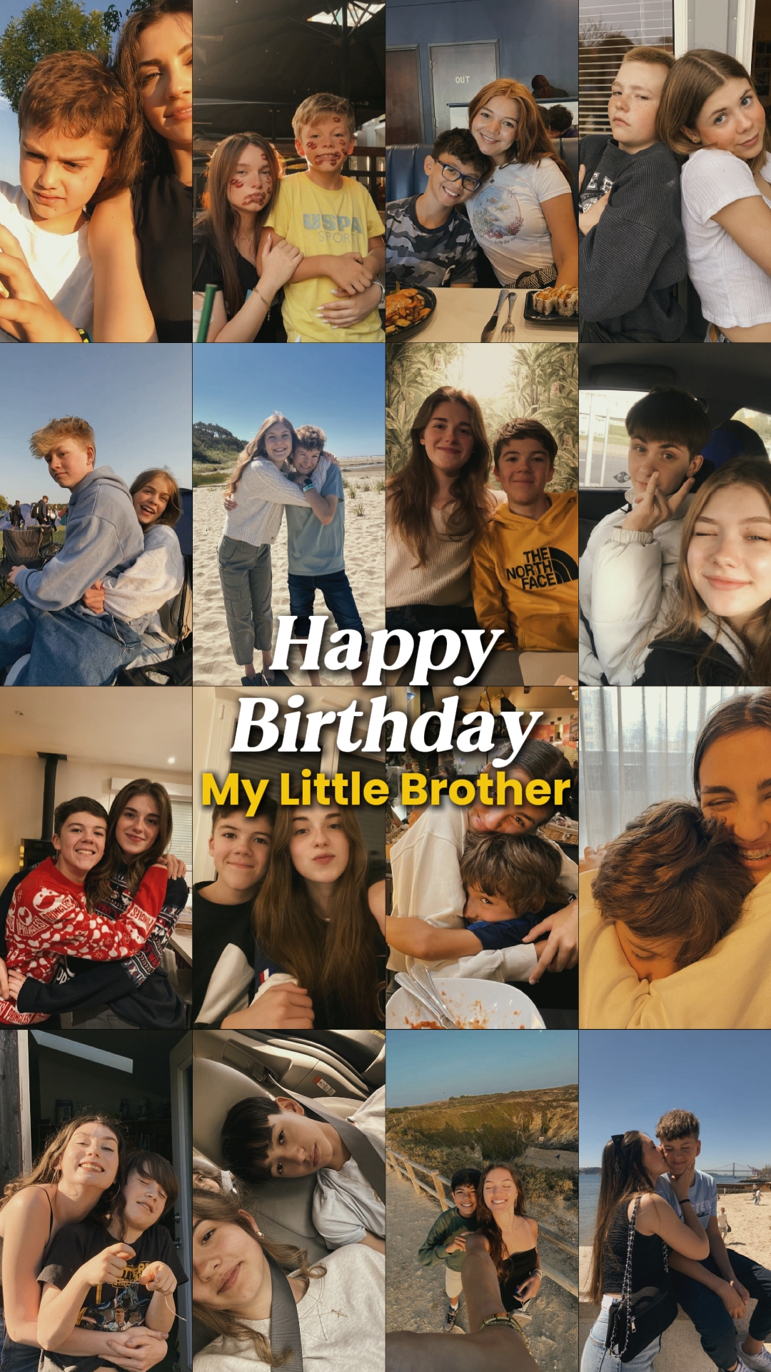HBD MON PETIT BRO