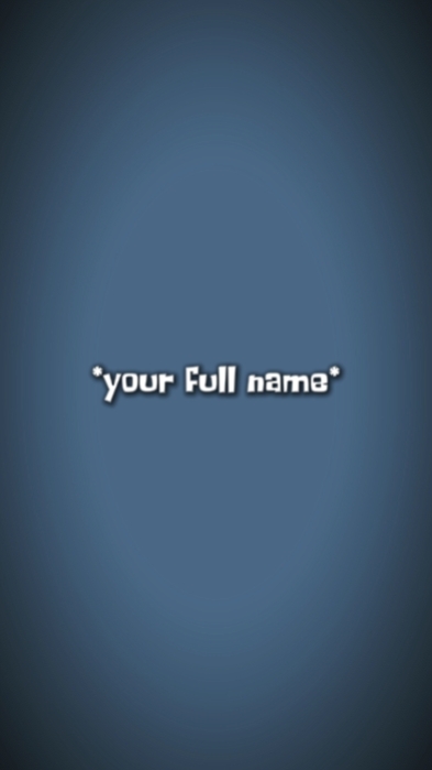 Ihr vollständiger Name