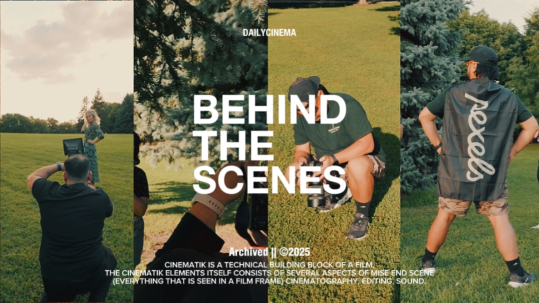 Behind the scenes