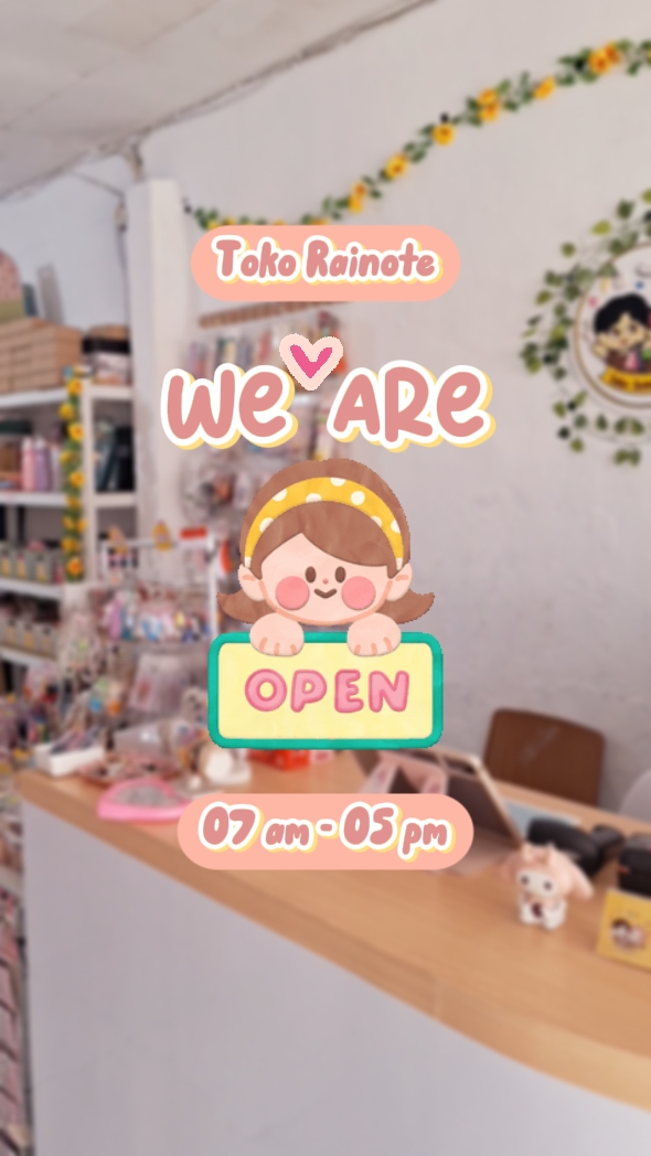 intro we are open