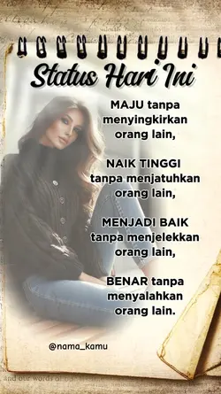 Status Hari Ini
