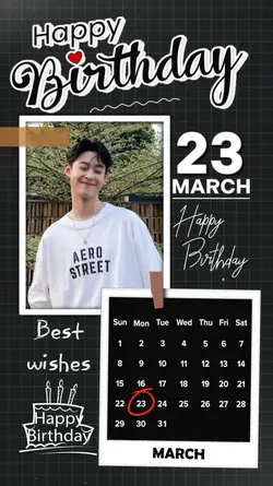 HBD 23 MARCH 2026