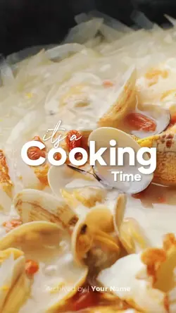 its a cooking time