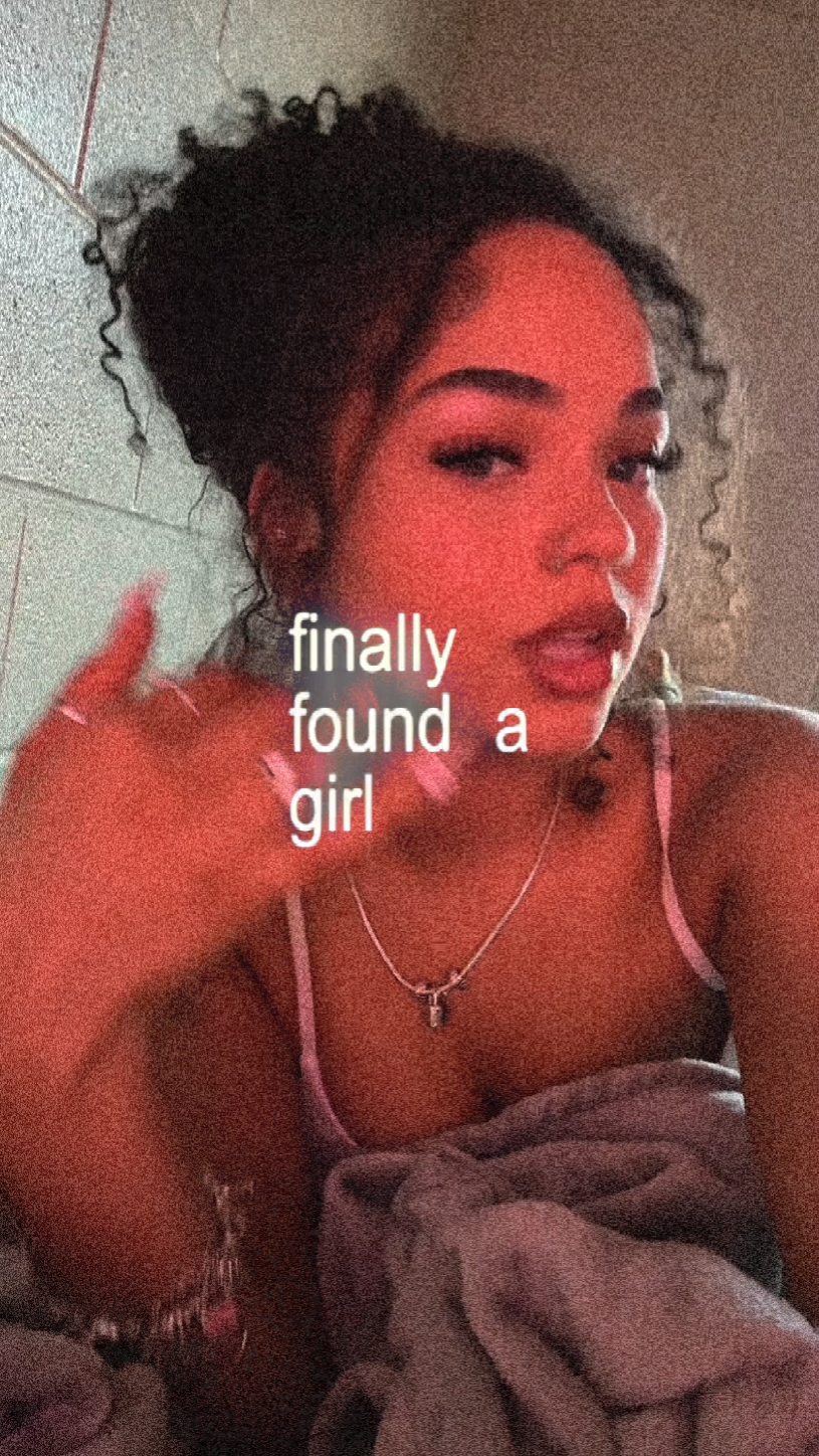 enfin trouvé une fille