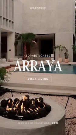 Sophisticated villa